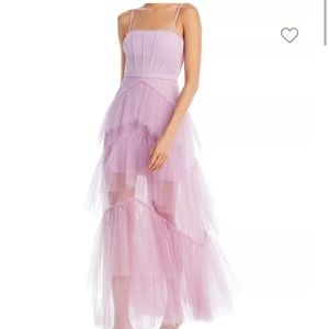 BCBGMAXAZRIA Tulle Corset Essential Gown size 14